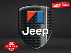 Jeep Adesivi Paraurti Auto su Misura Chic Robusti Sobri